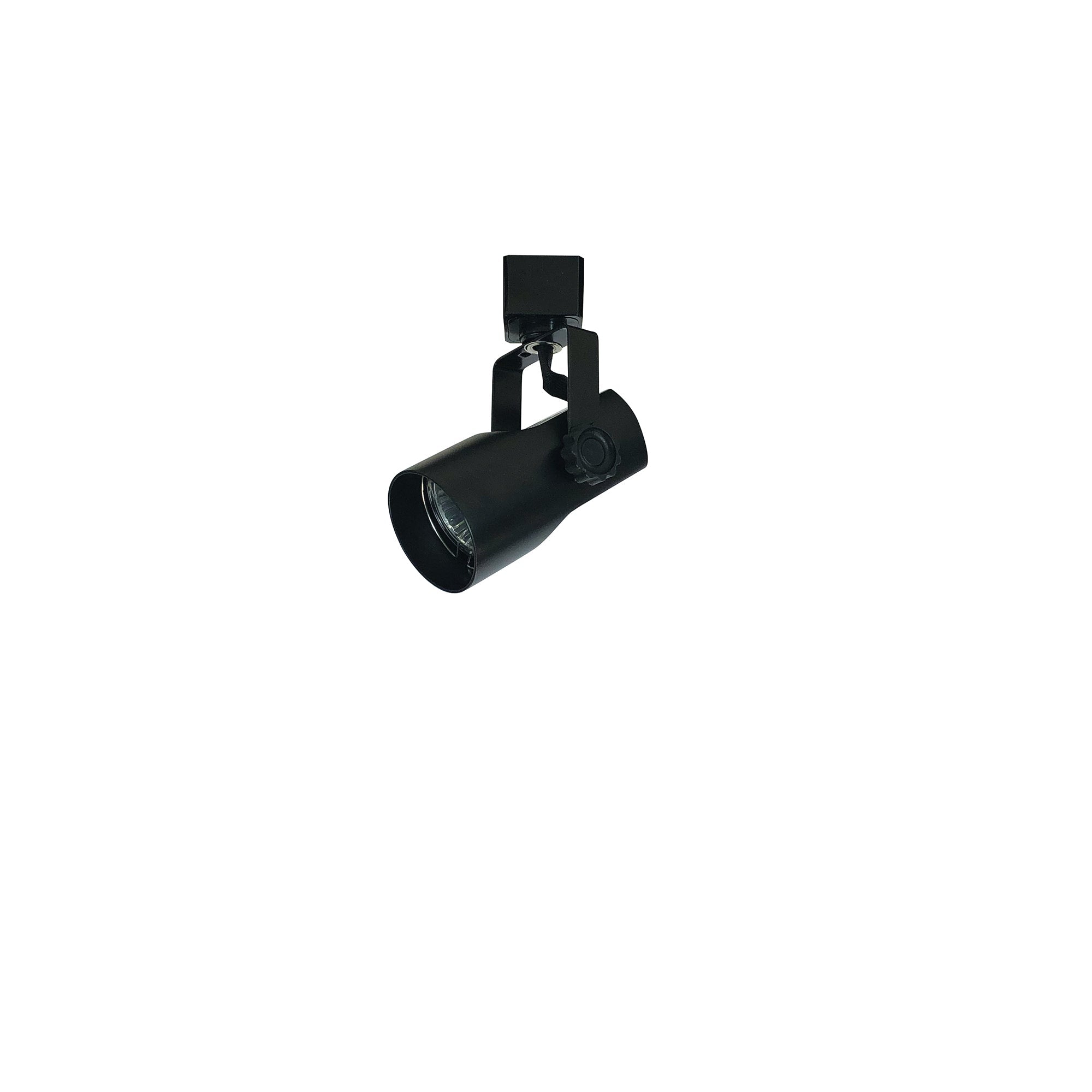 Nora Lighting NTH - 695B/L Telescope Track Head, Line Voltage, MR16 GU10, L - style, Black - Sonic Electric