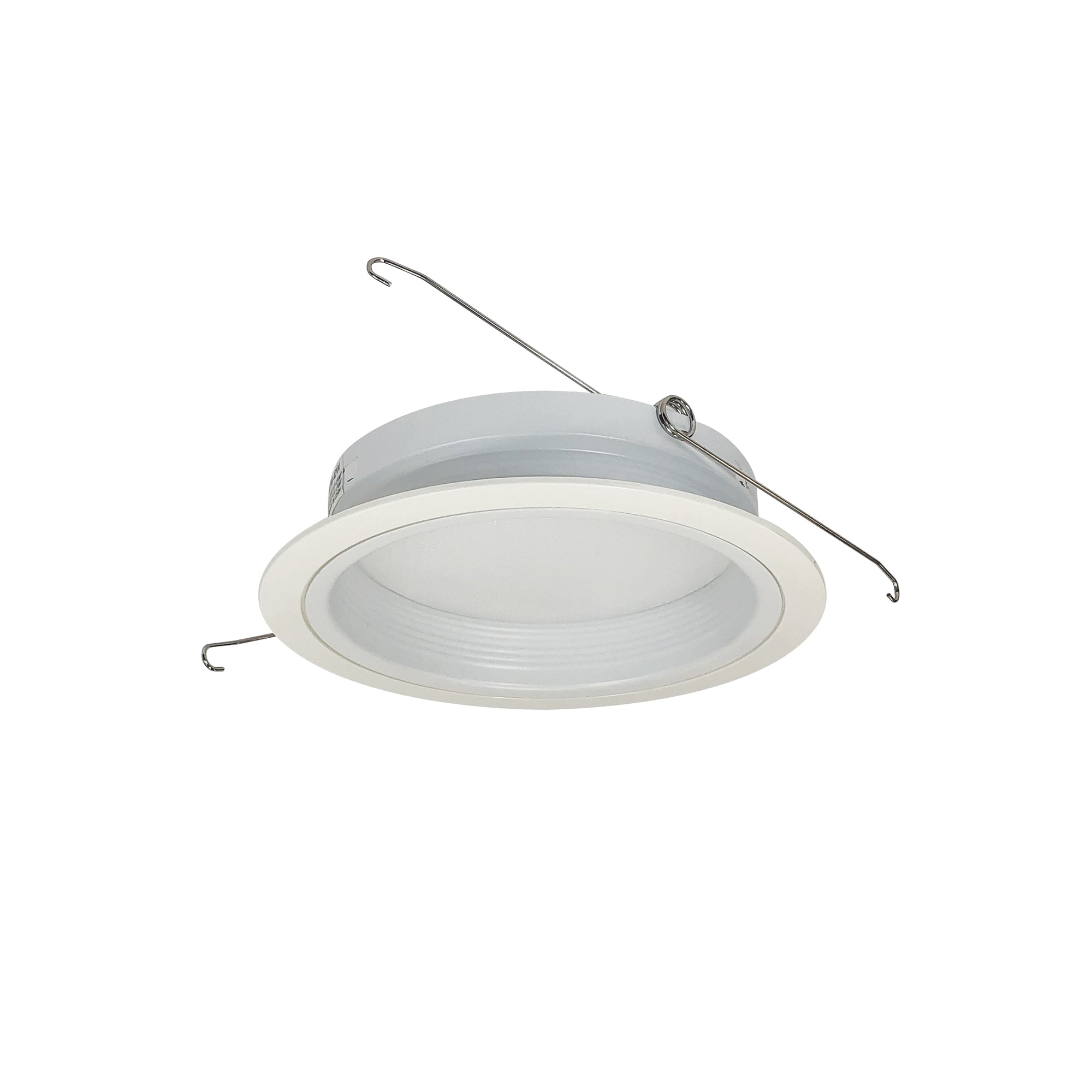 Nora Lighting NTM - 42W 6" Regressed Albalite Lens w/ Baffle & Plastic Ring, White - Sonic Electric