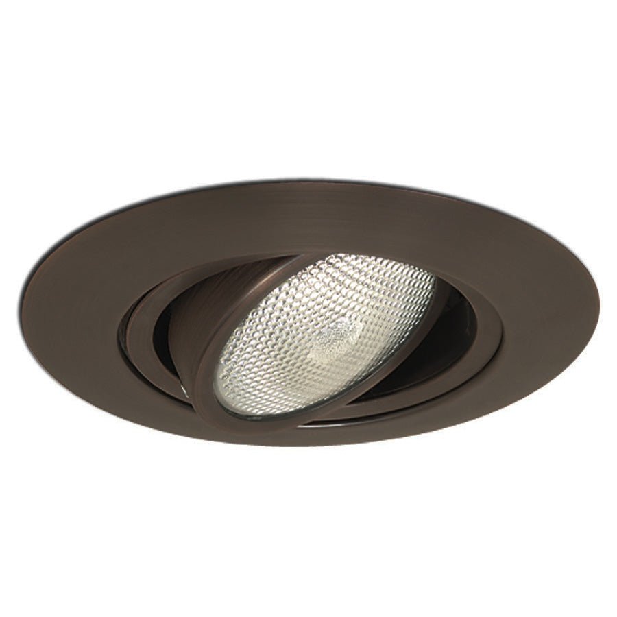 Nora Lighting NTM - 52BZ 6" PAR30 Gimbal Ring w/ Metal Trim, Bronze - Sonic Electric