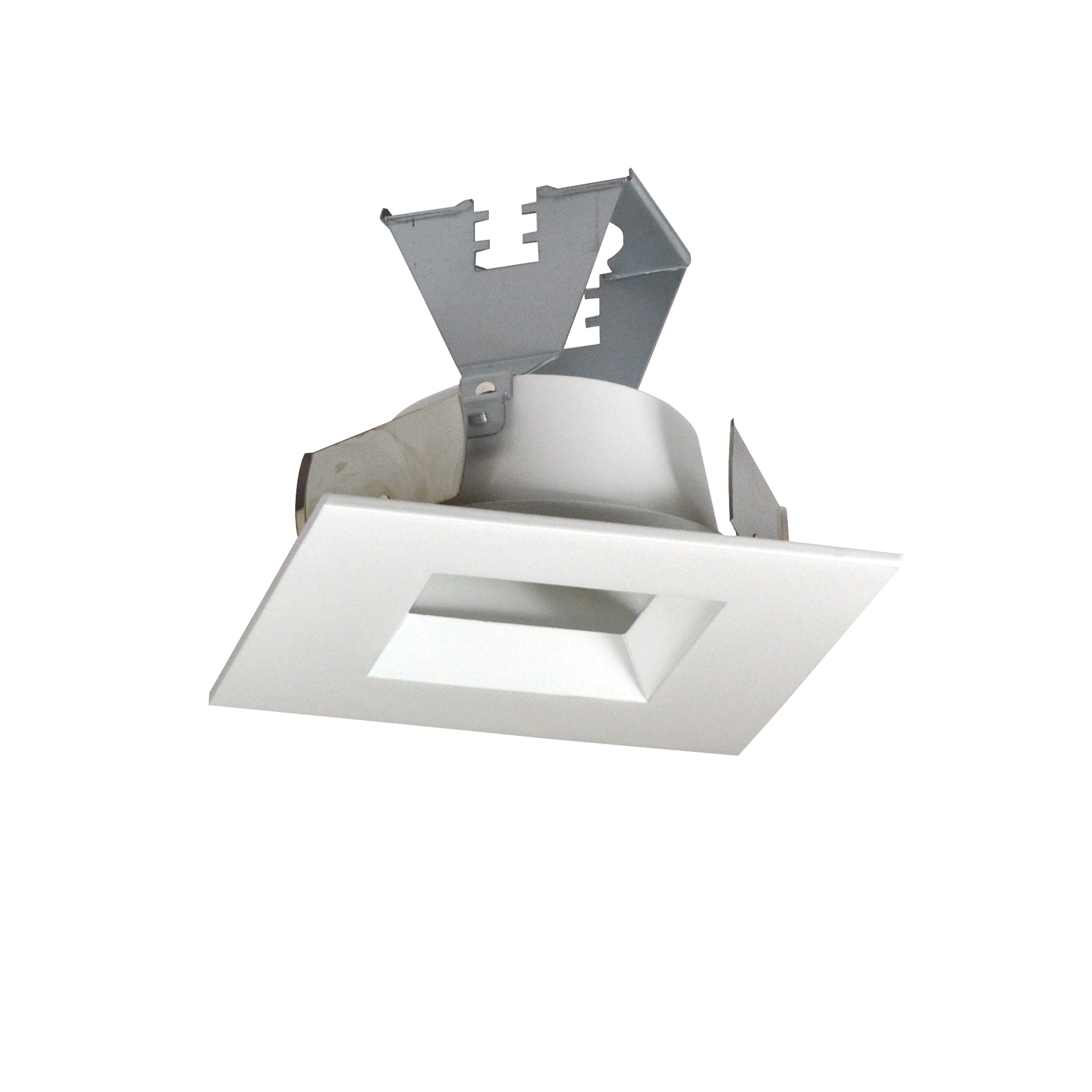 Nora Lighting NTM - 5857WW 5" Square Regressed Reflector Trim, White - Sonic Electric