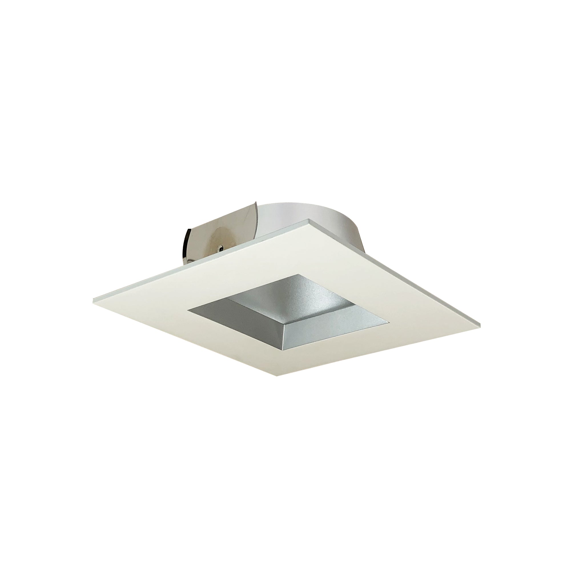 Nora Lighting NTM - 6857HZHZW 6" Square Regressed Reflector Trim, Haze/White - Sonic Electric