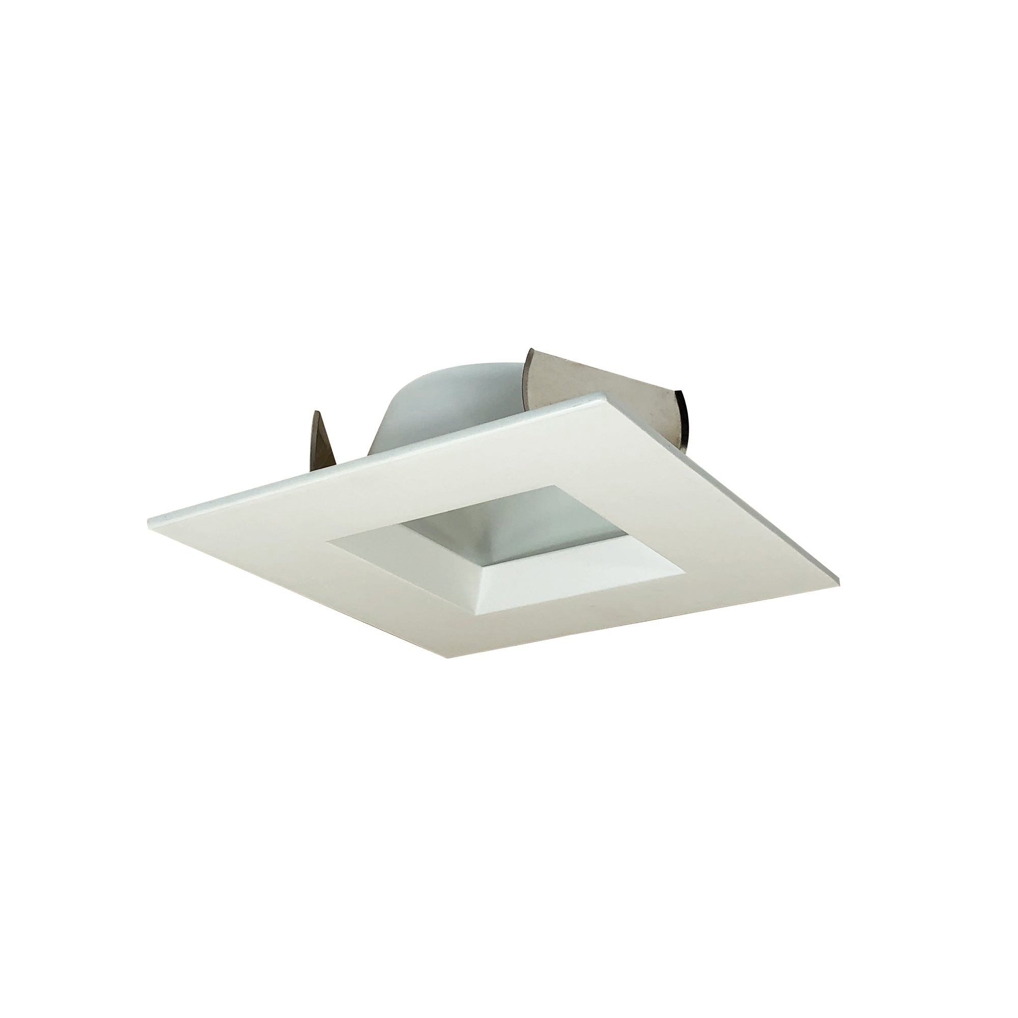 Nora Lighting NTM - 6857WW 6" Square Regressed Reflector Trim, White - Sonic Electric