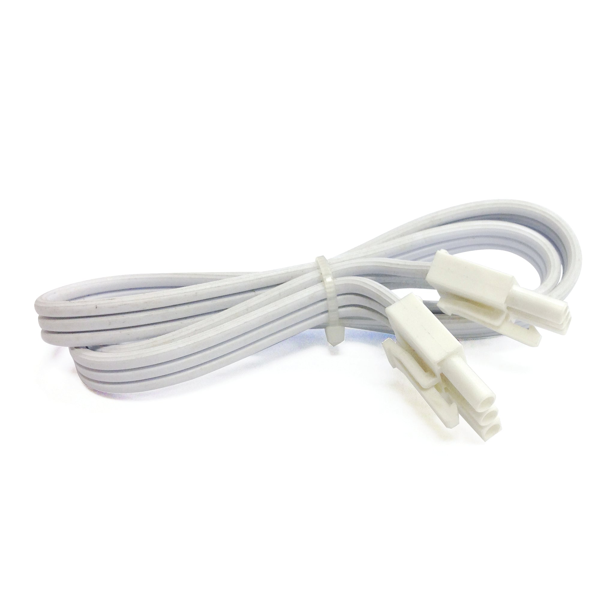 Nora Lighting NUA - 812W 12" LEDUR Interconnect Cable, White - Sonic Electric