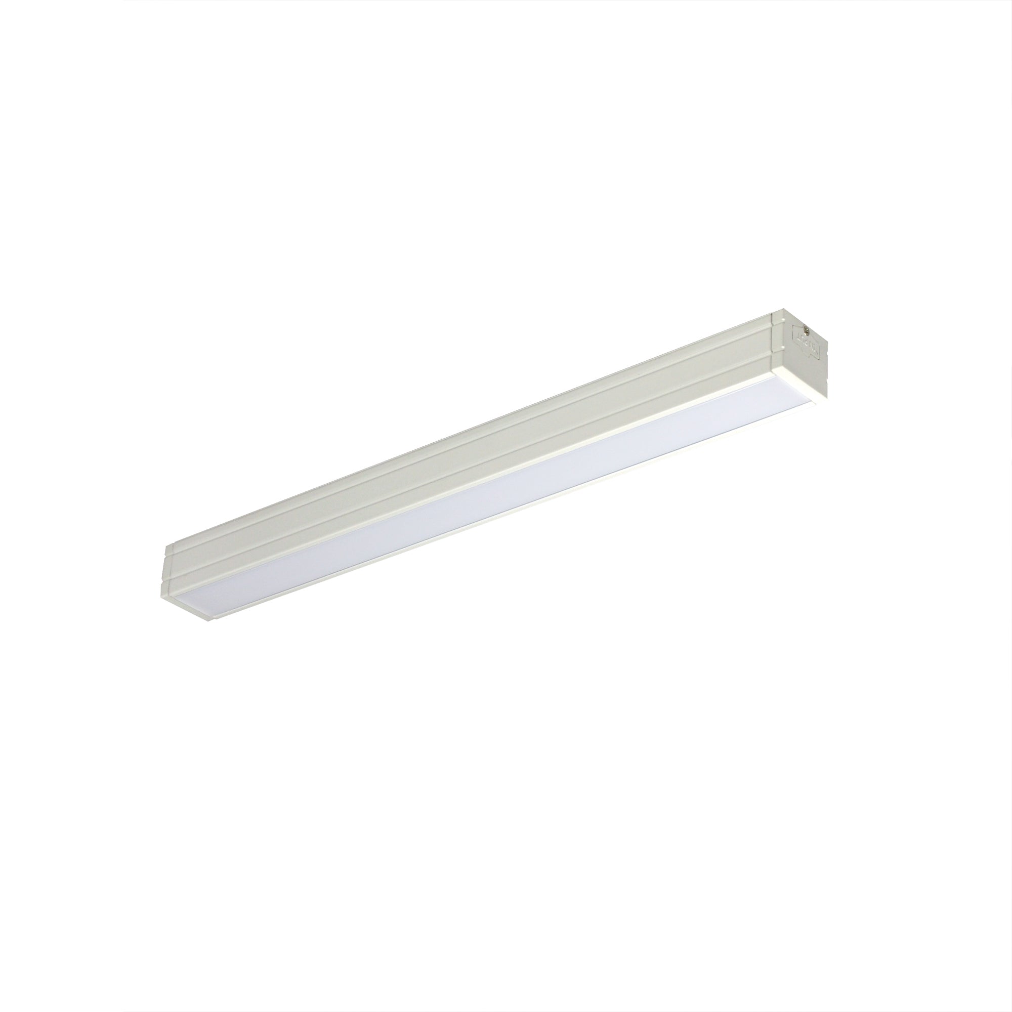 Nora Lighting NUD - 6824/40W 24" Bravo FROST LED Linear, 13W, 4000K, White - Sonic Electric