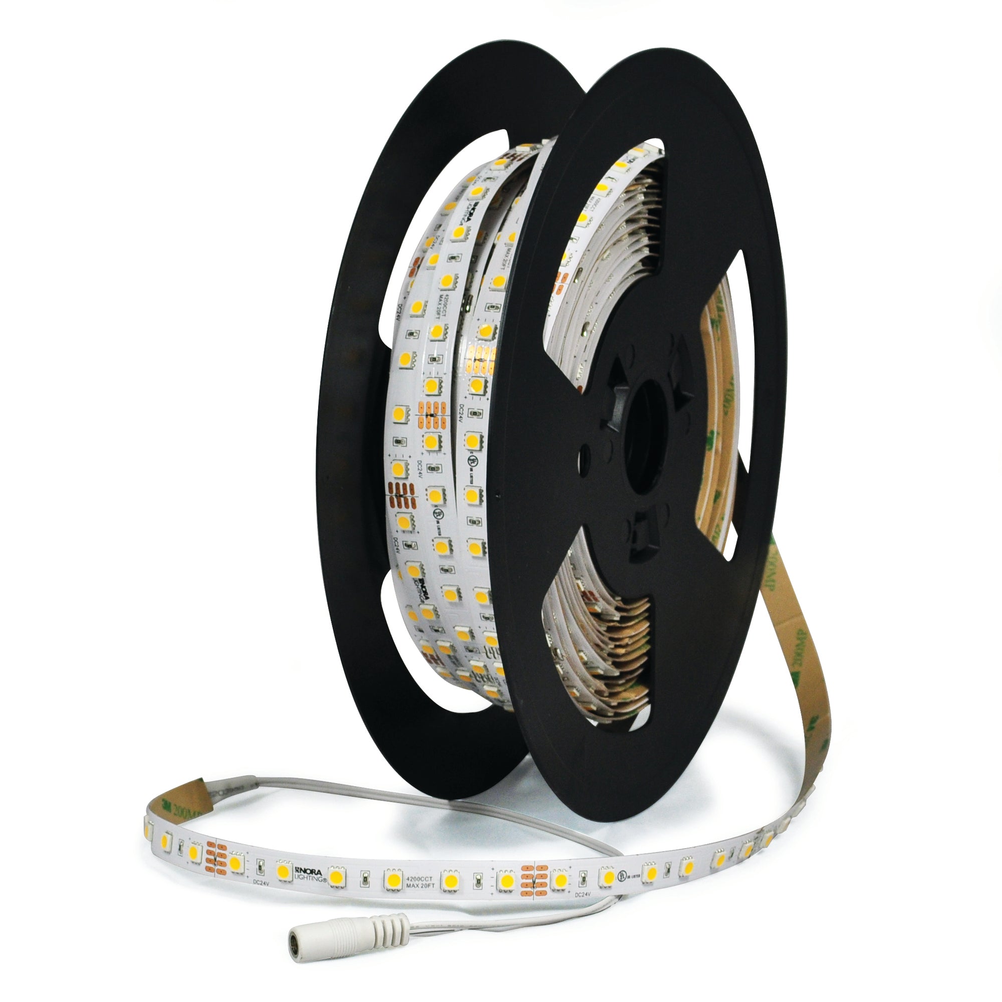 Nora Lighting NUTP81 - W100LED927 High Output 100' 24V Continuous LED Tape Light, 310lm / 4.3W per foot, 2700K, 90+ CRI - Sonic Electric