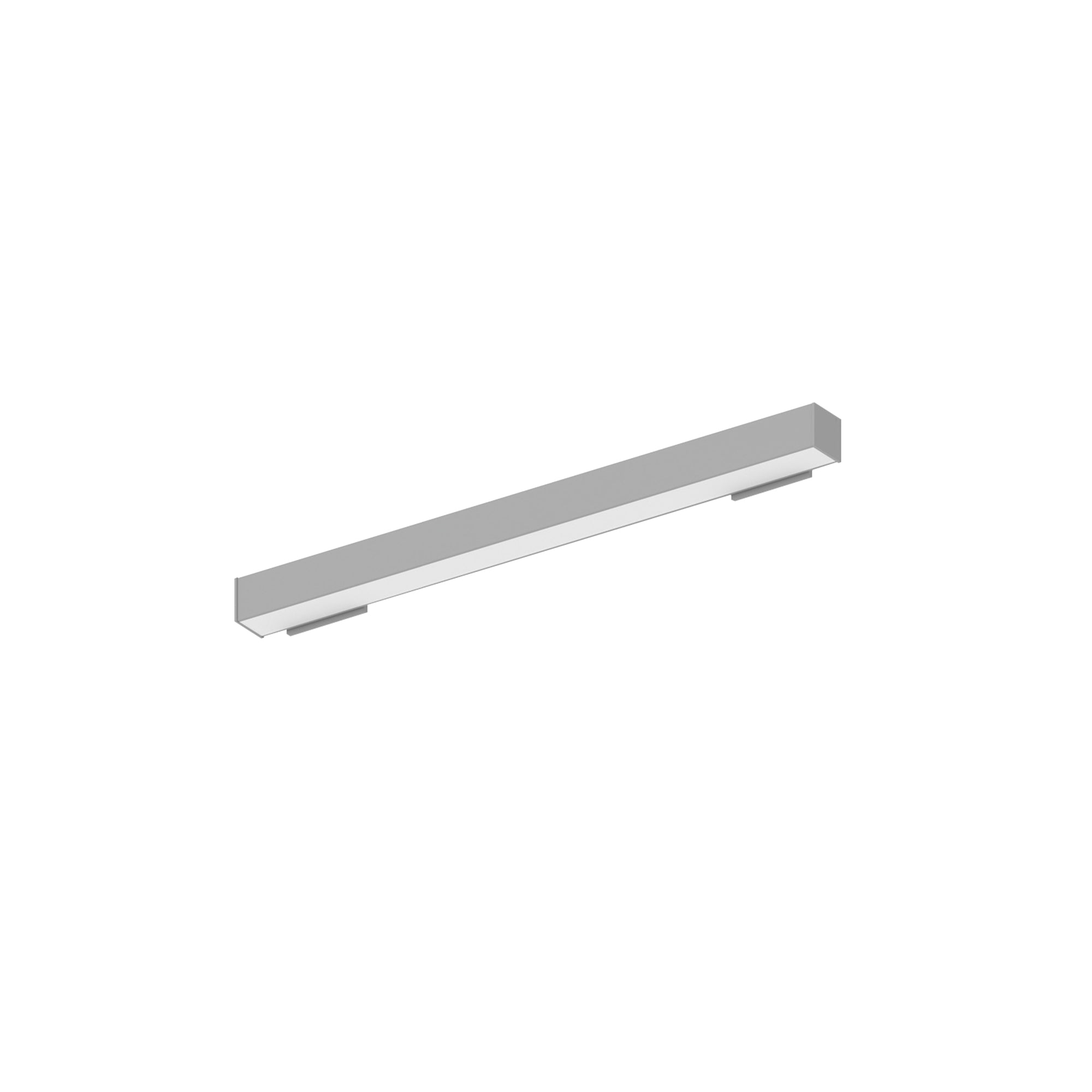 Nora Lighting NWLIN - 21040A/L2 - R2 2' L - Line LED Wall Mount Linear, 2100lm / 4000K, 2"x4" Left Plate & 2"x4" Right Plate, Aluminum Finish - Sonic Electric