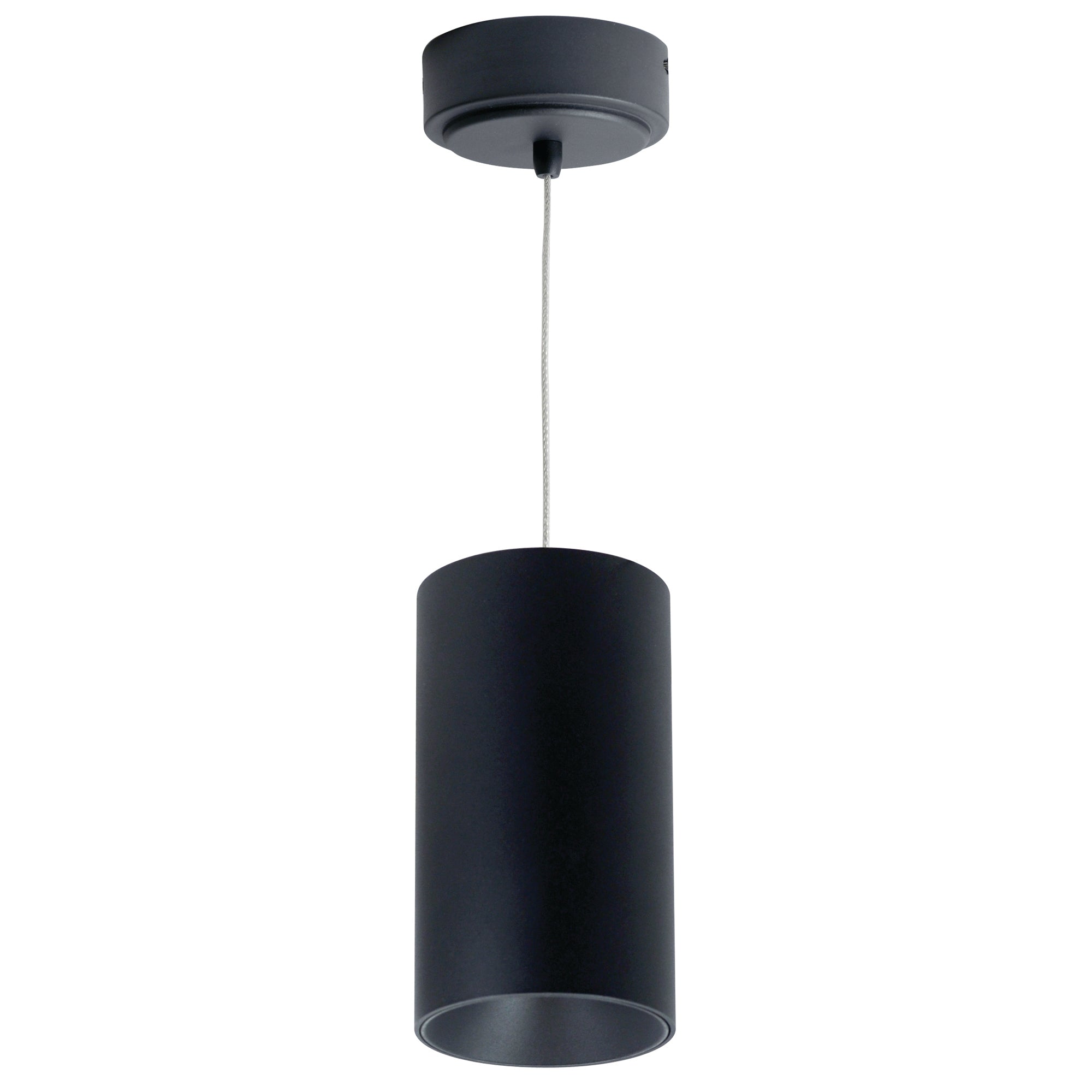 Nora Lighting NYLM - 3C40XBBLE4 3" iLENE Cable Mount Mini Cylinder, 1500lm, 30W, 4000K, Black, 120V Triac/ELV/0 - 10V & 277V 0 - 10V Dimming - Sonic Electric