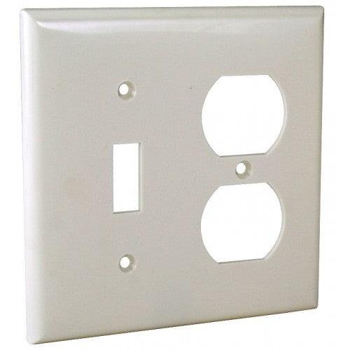 Orbit OP18-I 2-Gang Wall Plate Switch/Duplex - Ivory