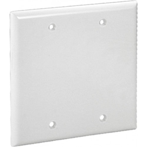 Orbit OP23-W 2-Gang Wall Plate Blank - White