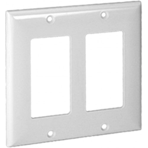 Orbit OP262-A 2-Gang Wall Plate Decorative/GFCI - Almond