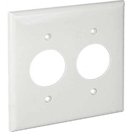 Orbit OP72-W 2-Gang Wall Plate 1.410" S/R - White