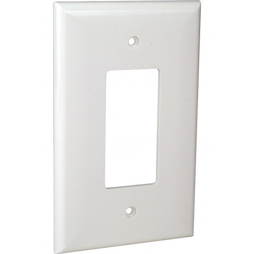 Orbit OPJ26-I Jumbo 1-Gang Wall Plate GFCI/Decor - Ivory