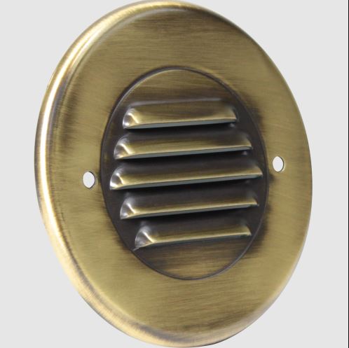 Orbit 7121C - AB Step Light Face Plate - Antique Brass - Sonic Electric