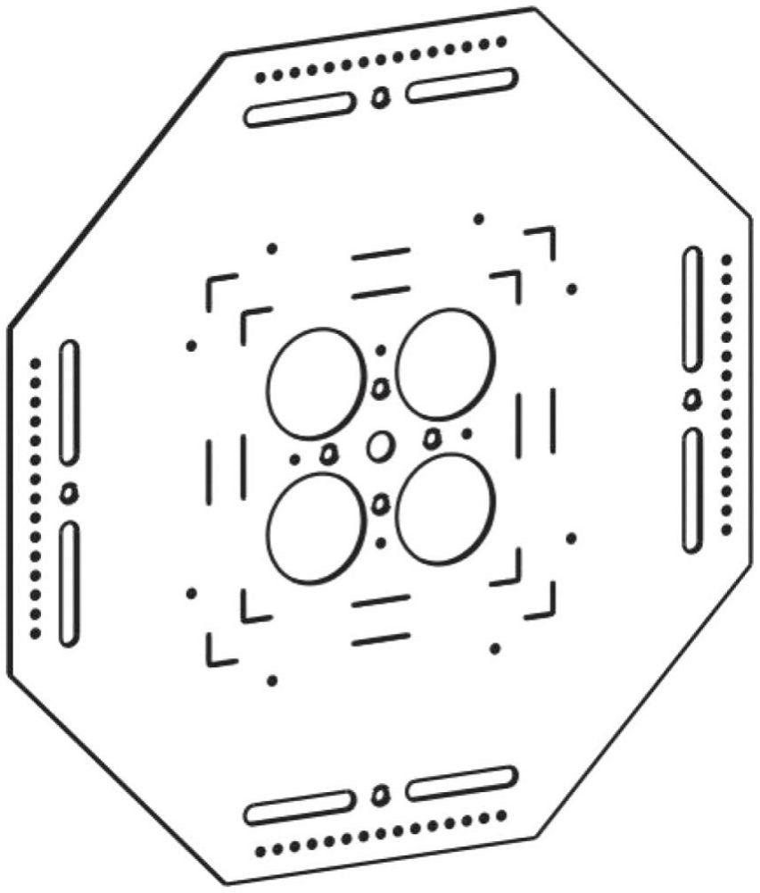 Orbit BCHS - 10 Box & Conduit Hanger Support, No Vrtcl Mtng, Up to 6x6 Box - Sonic Electric