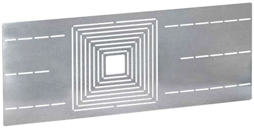 Orbit RAP - SQ Recessed Light Fixture Adpter Plate for Hrd Lid (Square) - Sonic Electric