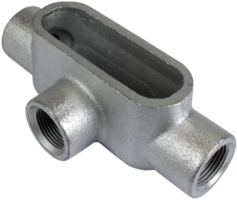 Orbit T7 - 350 Type T Threaded Conduit Body, Gray Iron Form 7, 3 - 1/2" - Sonic Electric