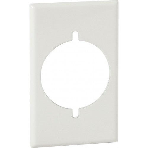 Orbit OS724-P-W 1-Gang White Cover Power Outlet 2.125" - Steel