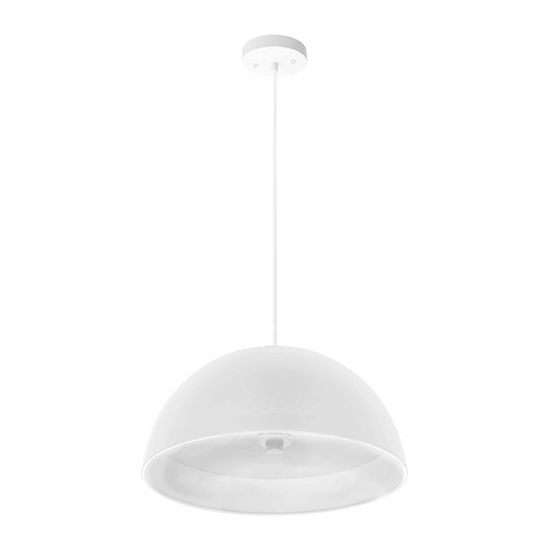 Westgate 25W, 2700K, LCFD-MCT5-WH, Pendant 5CCT ,Integrated LED Modern Dome Light - White