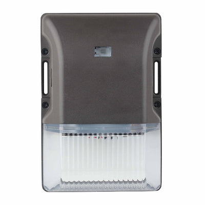 Westgate LESW-SERIES 15W 5000K LED Small Non-Cutoff Wall Pack with Photocell - Bronze