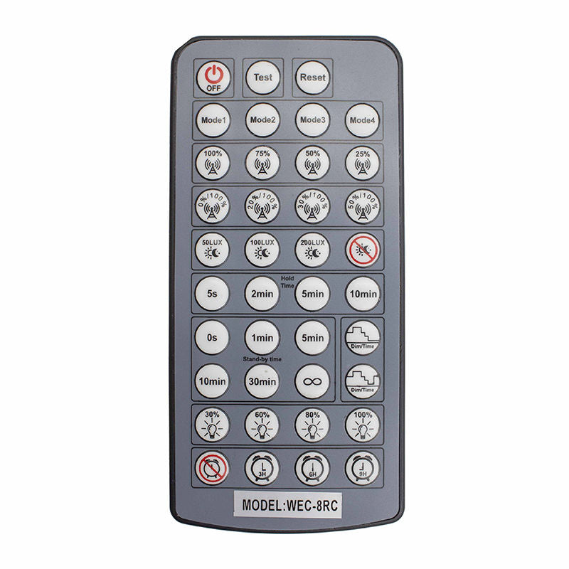 Westgate WEC-8RC Remote Control For WEC-3MR-4 & WEC-3MR-3