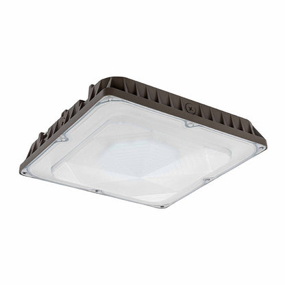 Westgate CDLX-LG-30-80W-50K LED Power Adjustable Low Profile Canopy/Garage Light - Bronze