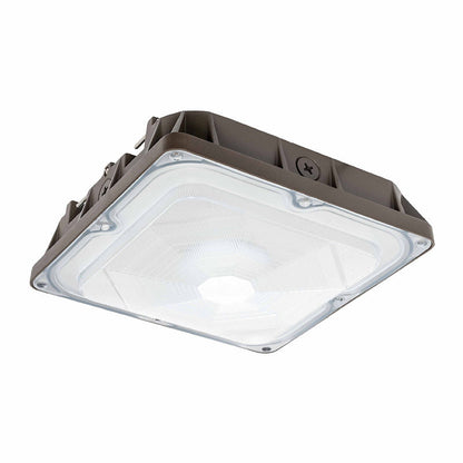 Westgate CDLX-MD-15-45W-50K LED Power Adjustable Low Profile Canopy/Garage Light - Bronze