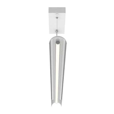 Westgate SCP-8FT-40-60W-MCTP 8' Euro-Design Suspended Linear Light-Power & CCT Selectable Direct or Indirect - Sandy White