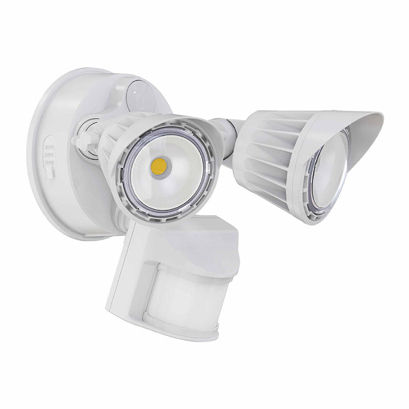 Westgate SL-20W-50K-WH-P LED Security Light with Dimming PIR Sensor Outdoor Lighting - White