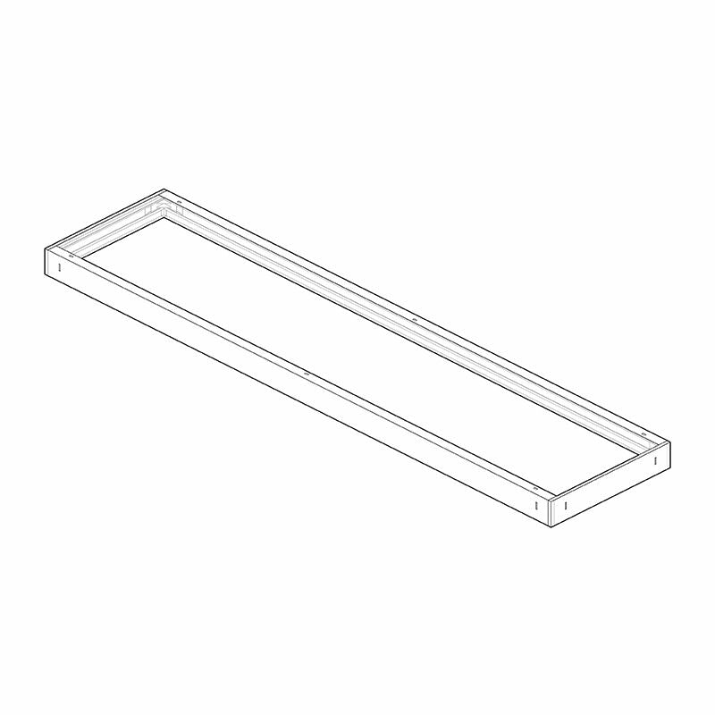 Westgate LPNG-SRFC-1X4 Surface Mounting Kit for 1X4 panel
