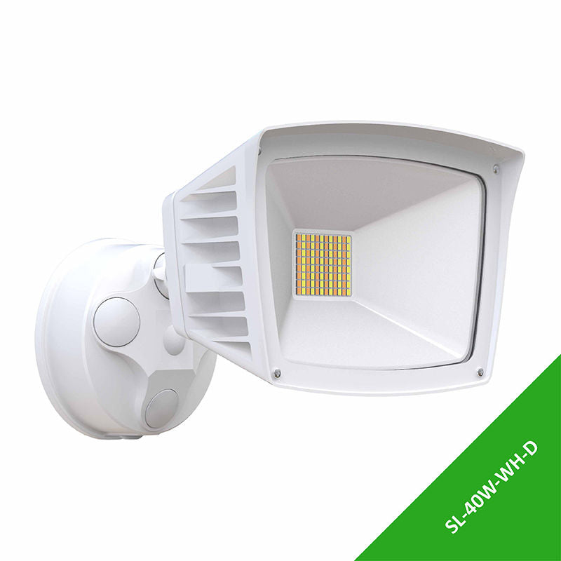 Westgate SL-40W-50K-WH-D No Sensor Dimmable LED Flood Light - White