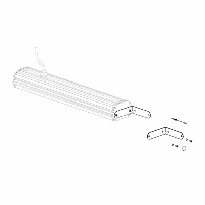 Westgate LOHB-D LOHB L BRACKET STAINLESS STE - Black