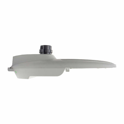 Westgate STL3-150W-50K-480V LED Street/Roadway Lights with NEMA Twist-Lock Photocell Socket - Light Grey