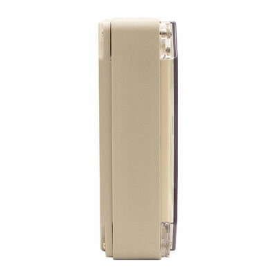 Westgate XT-WP-RG-EM LED Exit Sign Light, Universal Single/Double Face, Red Letters, Gray Housing