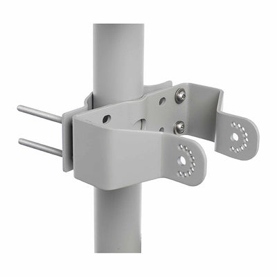 Westgate SOLF-PMR-36W-54W LED Solar Roadway/Flood Light Round Pole Mount - Light Grey