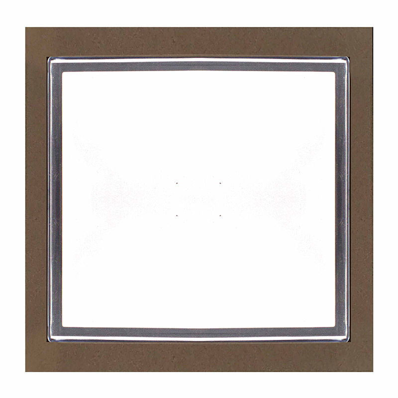 Westgate 12W, 5000K, LRS-G-MCT-C90-MGBR, Square Architectural LED Wall Light with 3-Color Temperatures - Bronze