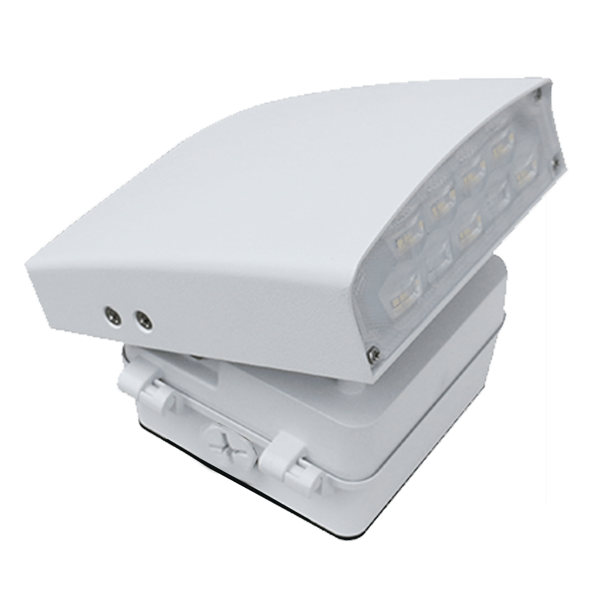 Westgate LWA-SERIES 50W 3000K LED Cutoff & Adjustable Wall Pack - White