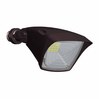 Westgate FLH-10W-30K-BR LED Weatherproof Square Flood Head - Dark Bronze