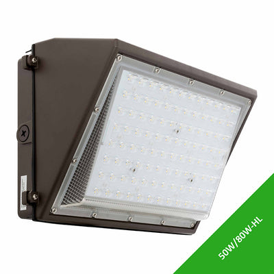 Westgate WML2-SERIES 80W 5000K LED Non-Cutoff 2nd Generation Wall Pack - Dark Bronze