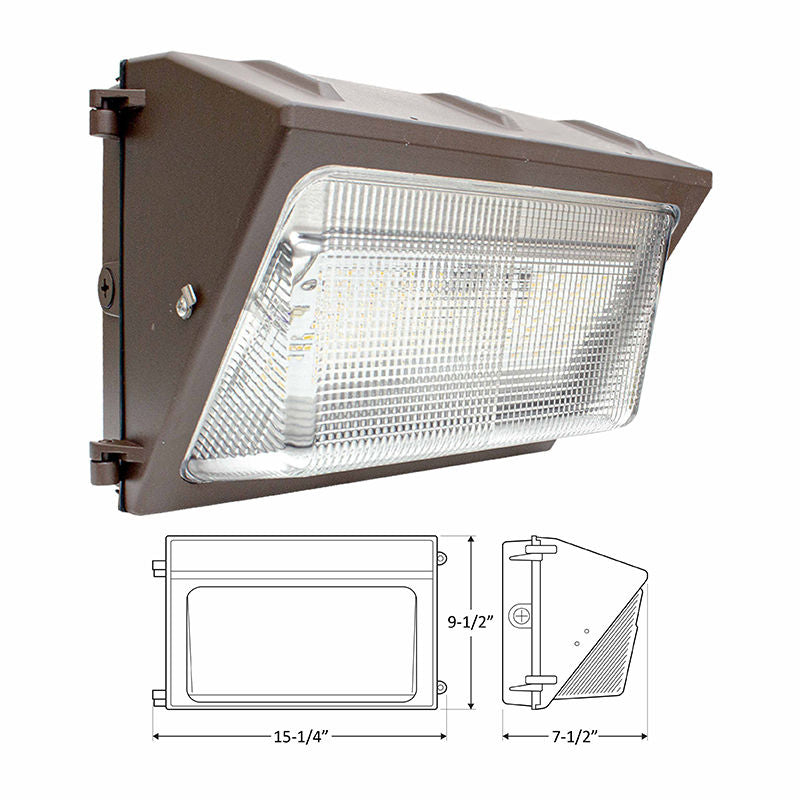 Westgate WMX-MCTP-D LED Tunable Non-Cutoff Wall Pack Outdoor Lighting - Dark Bronze