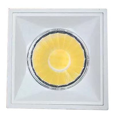 Westgate CMCS2XL-MCT-DT-WH 1"-4" Square Architectural Ceiling Cylinder Light - White