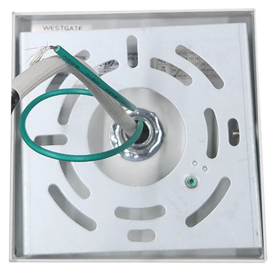 Westgate CMCS2XL-MCT-DT-WH 1"-4" Square Architectural Ceiling Cylinder Light - White