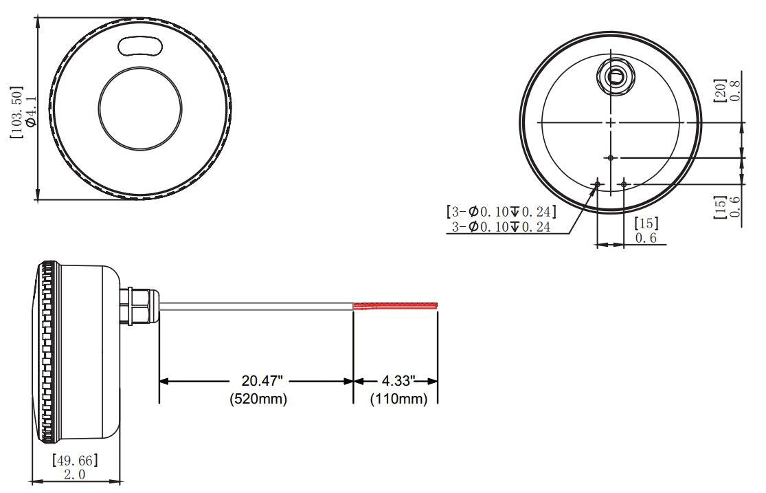 Westgate WEC-3MR-45 0-10V Mw 120-277V IP66 Highbay Sensor & Rc (Optional Remote Control WEC-3RC) Outdoor Lighting