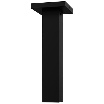 Westgate CMCS2L-MCT-DT-BK 1"-4" Square Architectural Ceiling Cylinder Light - Black