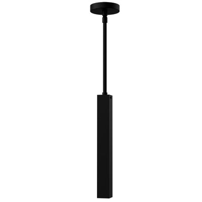 Westgate CMCS1XL-MCT-DT-BK 1"-4" Square Architectural Ceiling Cylinder Light - Black
