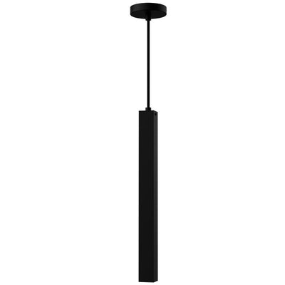 Westgate CMCS2XXL-MCT-DT-BK 1"-4" Square Architectural Ceiling Cylinder Light - Black