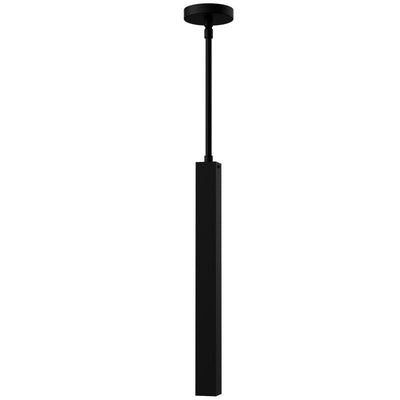 Westgate CMCS2XXL-MCT-DT-BK 1"-4" Square Architectural Ceiling Cylinder Light - Black