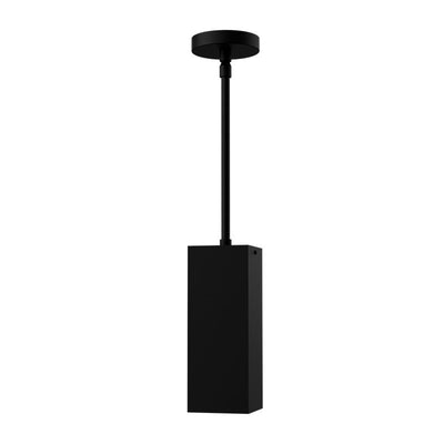 Westgate CMCS4-MCTP-DD-BK 4" Square Pendant Cylinder, 21zcW/28W/35W, 3000K/4000K/5000K - Black