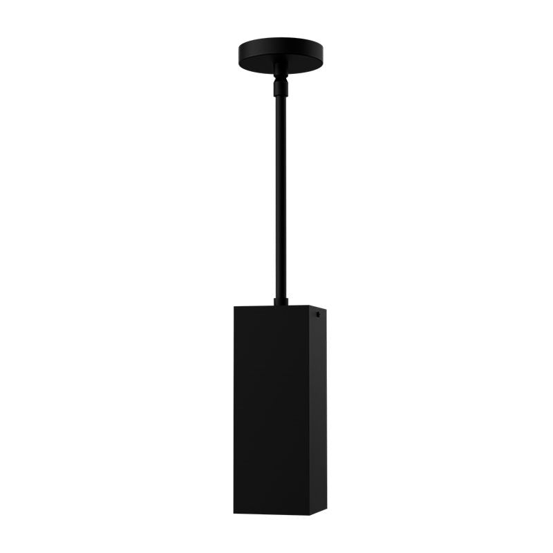 Westgate CMCS4-MCTP-DD-BK 4" Square Pendant Cylinder, 21zcW/28W/35W, 3000K/4000K/5000K - Black