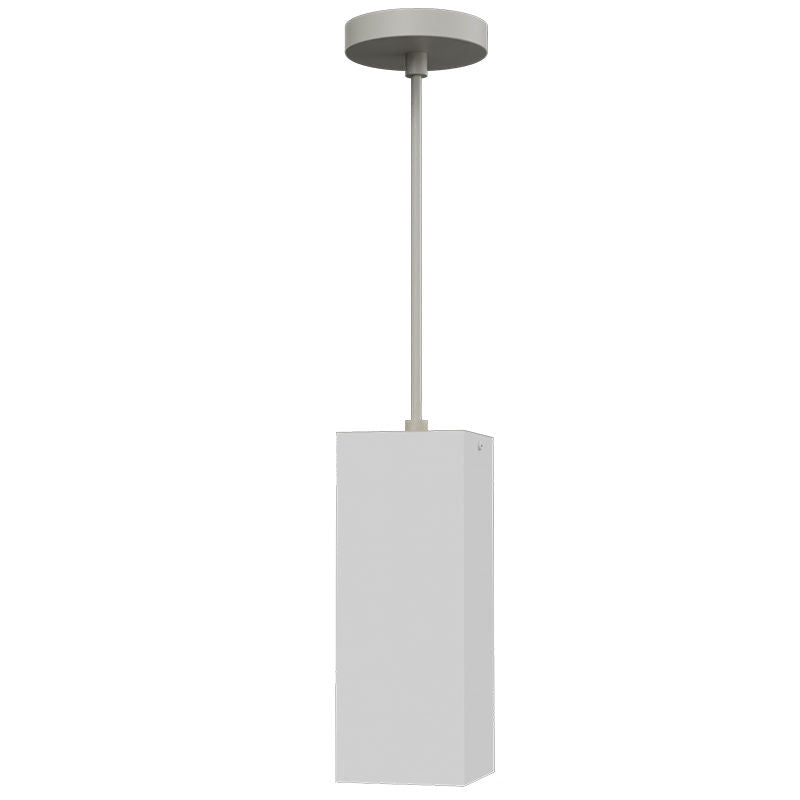 Westgate CMCS4-MCTP-DD-WH 1"-4" Square Architectural Ceiling Cylinder Light - White