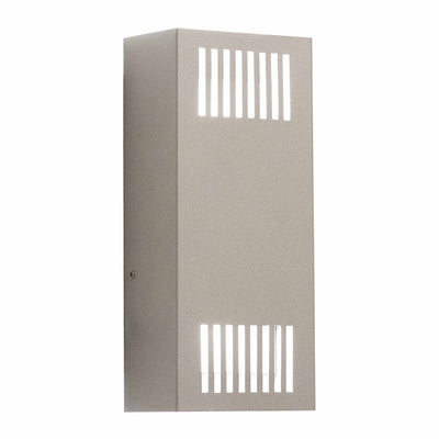 Westgate Grille LED Wall Scone 15W, Bronze,Silver
